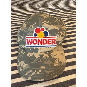 Wonder Bread USO Digital Camo Snapback Hat Mens Made in USA Baseball Cap ACU